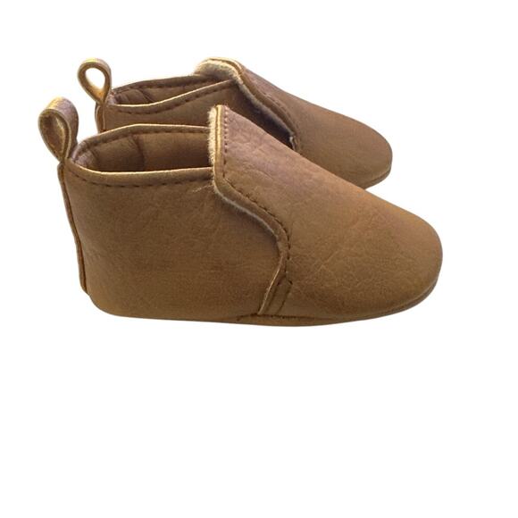 Sweet N Swag Baby Loafer Moccasins in 'Meerkat Brown' Size 1 New in Box - Picture 2 of 6